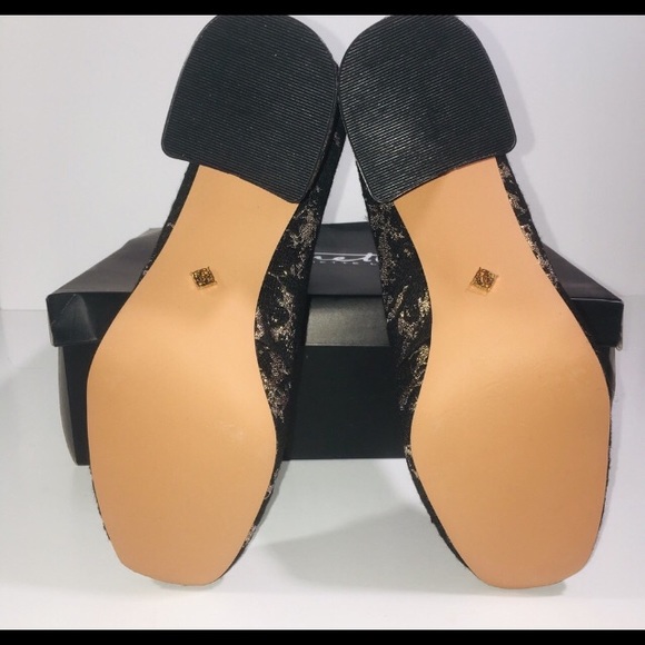 New Nanette Lepore “Rose” Black/Bronze Boots- Size 7 - Picture 5 of 7